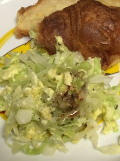 母の味★キャベツの卵炒め-レシピのメイン写真