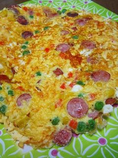 簡単!ふんわりスペイン風オムレツ♥-レシピのメイン写真