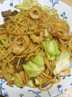 パスタで焼きそば-レシピのメイン写真
