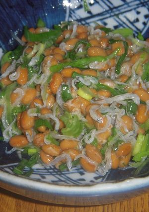 朝の納豆じゃこ入り-レシピのメイン写真