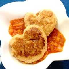 離乳食後期〜お麩のハンバーグ♡-レシピのメイン写真