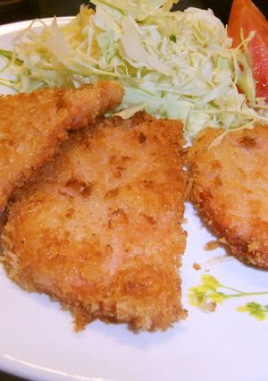冷めても美味しい♪我が家のハムカツ-レシピのメイン写真