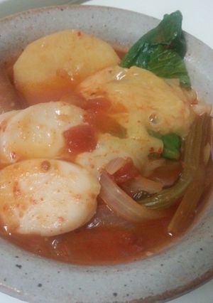 美味っ◆ピリ辛トマト鍋◆韓国の味を再現-レシピのメイン写真