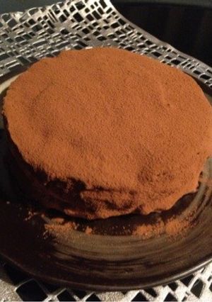 分量簡単！15cm型チョコケーキ-レシピのメイン写真