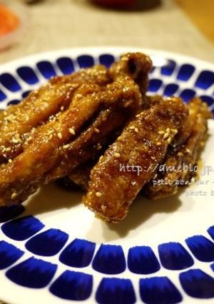 手羽なかの甘辛-レシピのメイン写真