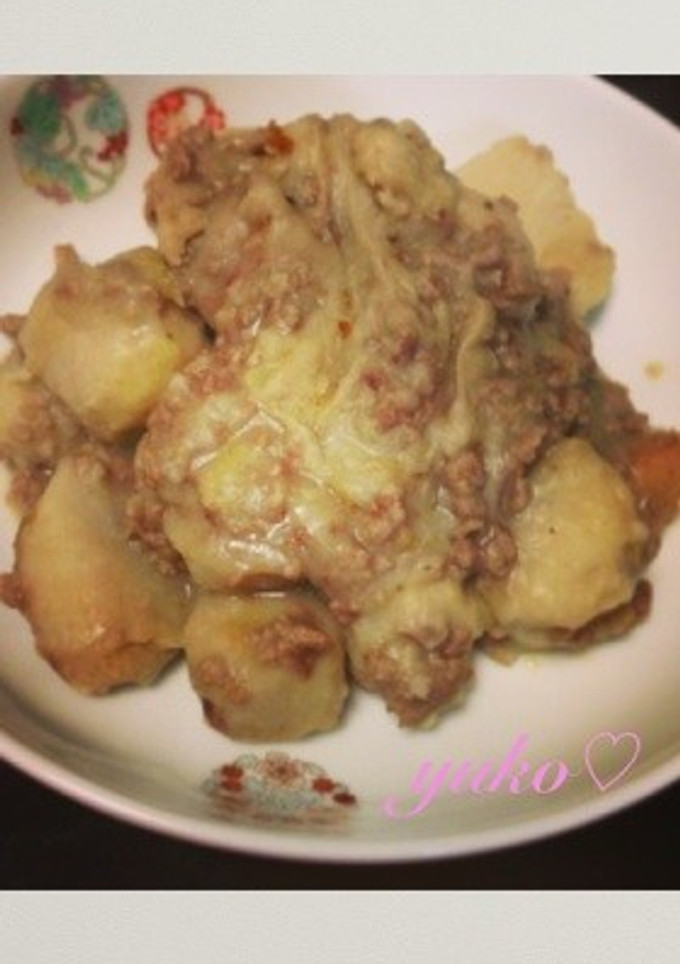 里芋のそぼろ煮-レシピのメイン写真