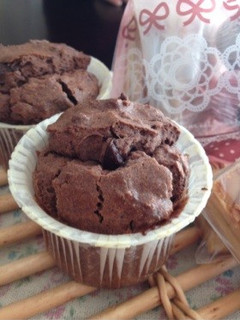 チョコゴロゴロマフィン-レシピのメイン写真