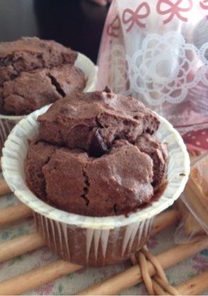 チョコゴロゴロマフィン-レシピのメイン写真