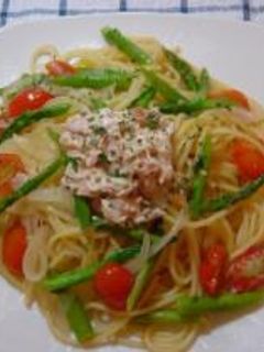 野菜とツナマヨパスタ♪-レシピのメイン写真