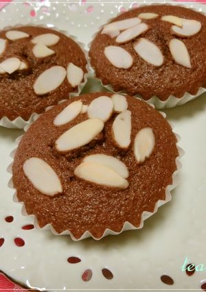 友チョコに♪ココアカップケーキ-レシピのメイン写真