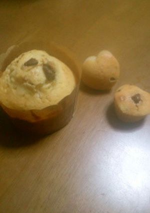 簡単＊板チョコチップマフィン-レシピのメイン写真