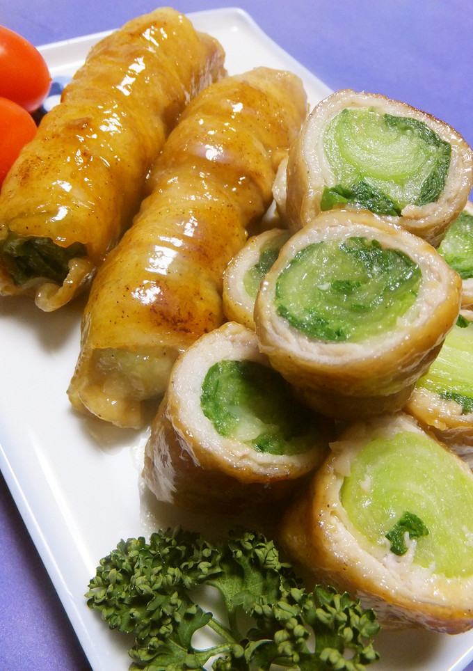 青梗菜の豚肉巻き☆照り焼き-レシピのメイン写真