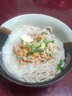 あったか みぞれ納豆そば-レシピのメイン写真