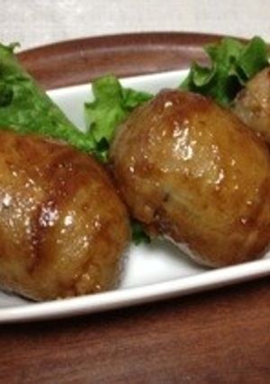 肉巻きおにぎり-レシピのメイン写真