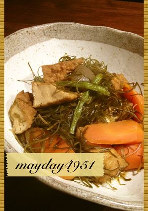 ♪ご飯に合う♪切り昆布の煮物♪-レシピのメイン写真