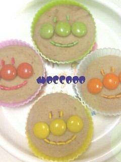 アンパンマンのカップケーキ-レシピのメイン写真