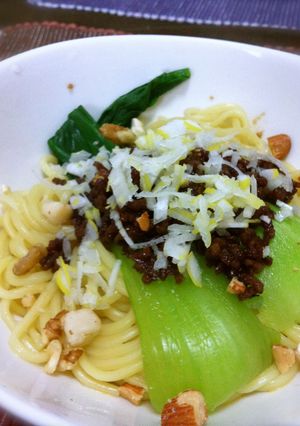 汁なし担々麺-レシピのメイン写真