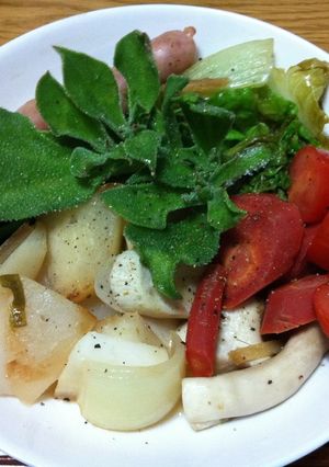ザックリ温野菜♪-レシピのメイン写真