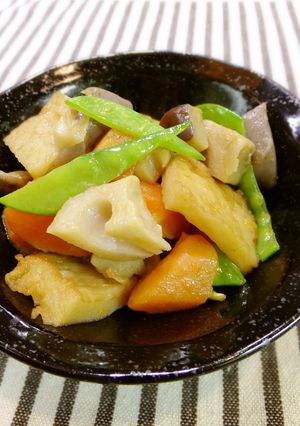 カリッと美味しい✿レンコンの旨煮。-レシピのメイン写真