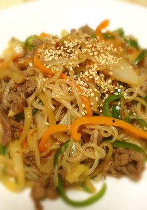 牛肉としらたきのピリカラ炒め-レシピのメイン写真
