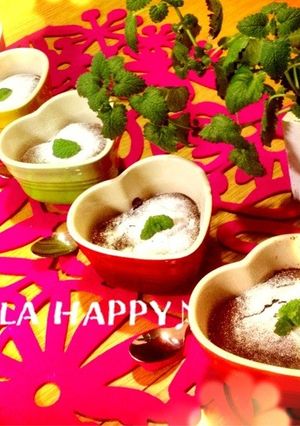 チョコがとろける♪フォンダンショコラ-レシピのメイン写真