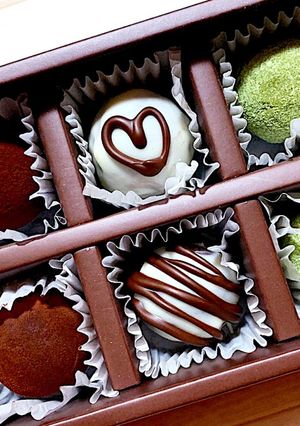 簡単丸めやすい❤生チョコトリュフ-レシピのメイン写真