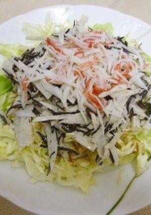 かにかま＆ひじきのヘルシーサラダ★-レシピのメイン写真
