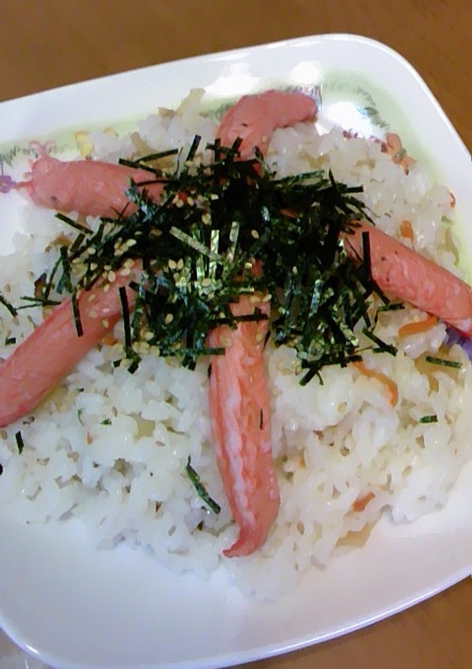なんちゃってカニちらし寿司-レシピのメイン写真