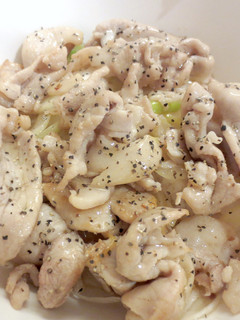 ねぎ豚塩だれ丼-レシピのメイン写真
