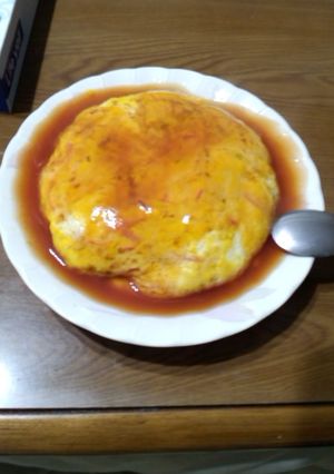 簡単･かに玉丼-レシピのメイン写真