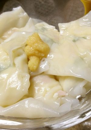 もっちりつるん♪ヘルシー豆腐わんたん♪-レシピのメイン写真