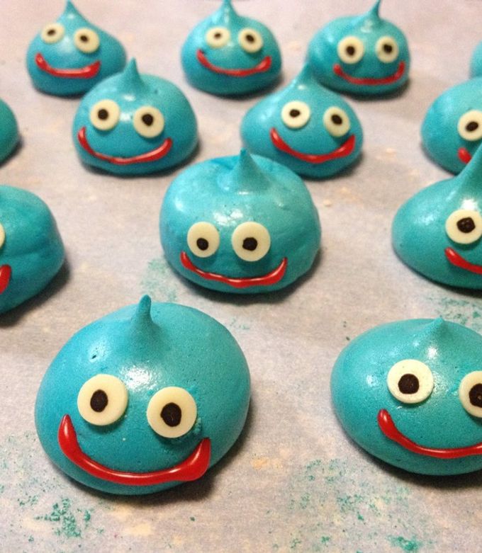 スライムメレンゲクッキー！！ by まだまだ修行中 【クックパッド