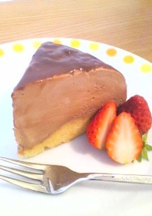 チョコムースケーキ-レシピのメイン写真