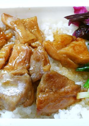 早く！美味しく！「焼き鳥丼弁当」-レシピのメイン写真