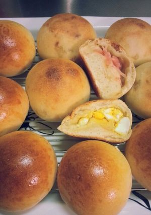 ハムチーズのふんわりパン-レシピのメイン写真
