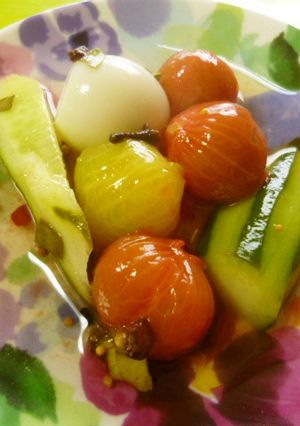 ★野菜とうずらの卵のピクルス★-レシピのメイン写真