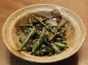 箸やすめに☆かんたん☆いんげんごまいため-レシピのメイン写真