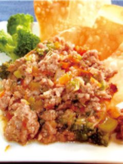 揚げワンタン野菜たっぷり肉あんかけ★音更-レシピのメイン写真