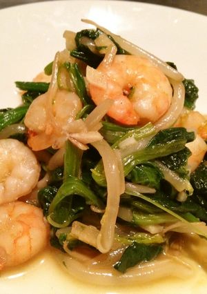 【ありあわせ】もやしと葉ものの炒め物-レシピのメイン写真