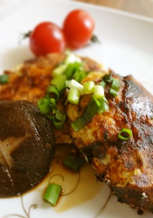 たらと豆腐のふわふわお魚バーグ☆-レシピのメイン写真