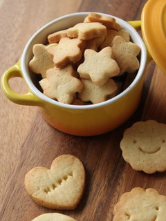 こどもと作る☆しあわせのバニラクッキー-レシピのメイン写真