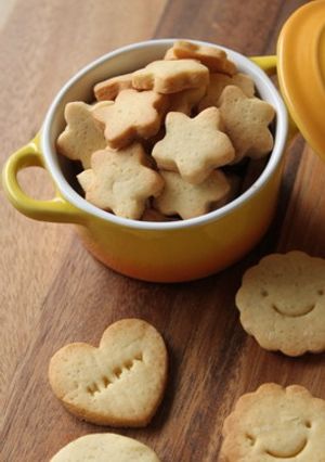 こどもと作る☆しあわせのバニラクッキー-レシピのメイン写真