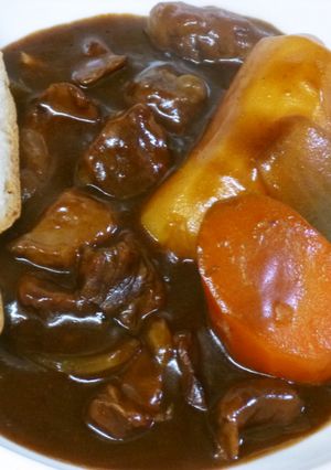 牛すじもも肉シチュー-レシピのメイン写真