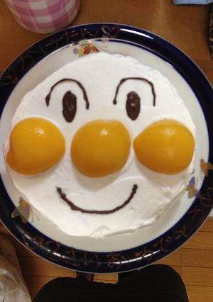 ちょ~簡単!炊飯器でアンパンマンケーキ❤-レシピのメイン写真