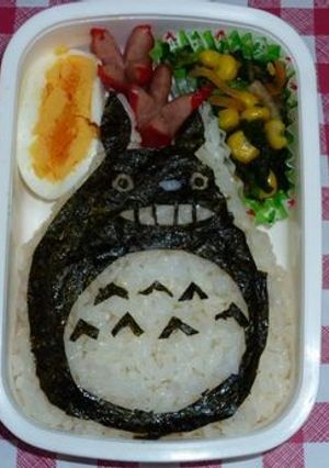 キャラ弁　トトロ-レシピのメイン写真