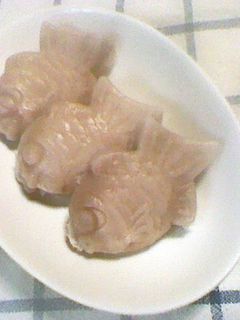 電子レンジで。ピンクのミニたい焼き-レシピのメイン写真