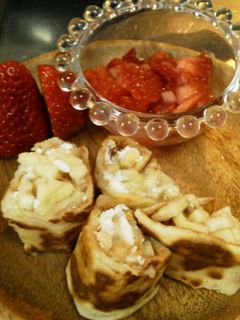ホットケーキミックスでバナナクレープ-レシピのメイン写真
