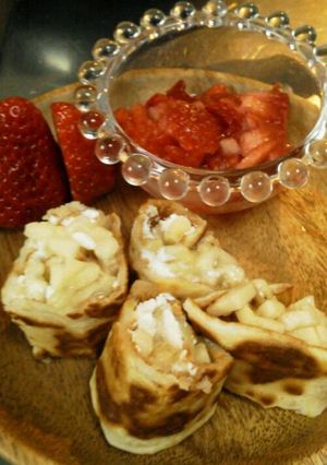 ホットケーキミックスでバナナクレープ-レシピのメイン写真