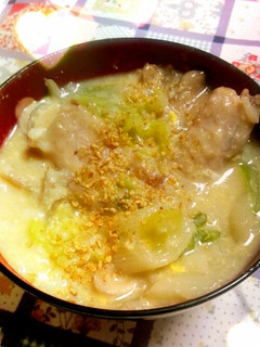 作ってほしい♡じまんの幸せみそおじや♪-レシピのメイン写真