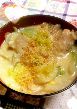作ってほしい♡じまんの幸せみそおじや♪-レシピのメイン写真